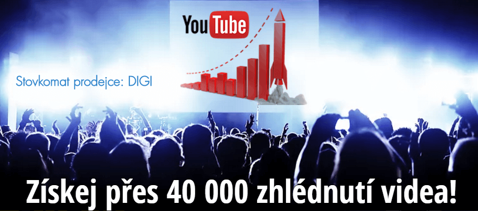 40 000  Zhlédnutí YouTube videa 