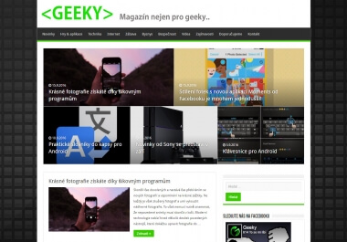 Publikace na Geeky.cz