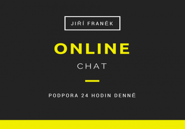 Online CHAT: Podpora pro vaše zákazníky 24/7