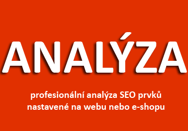 Analýza nastavení e-shopu podle SEO - 122 bodů v analýze