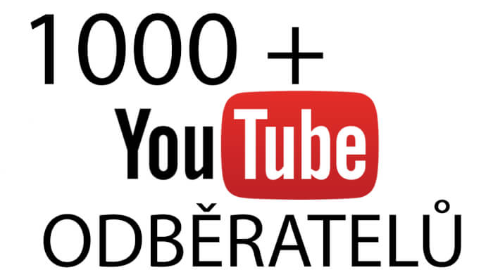 2 000 + Youtube odběratelů