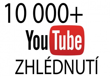 10 000+ Youtube zhlédnutí