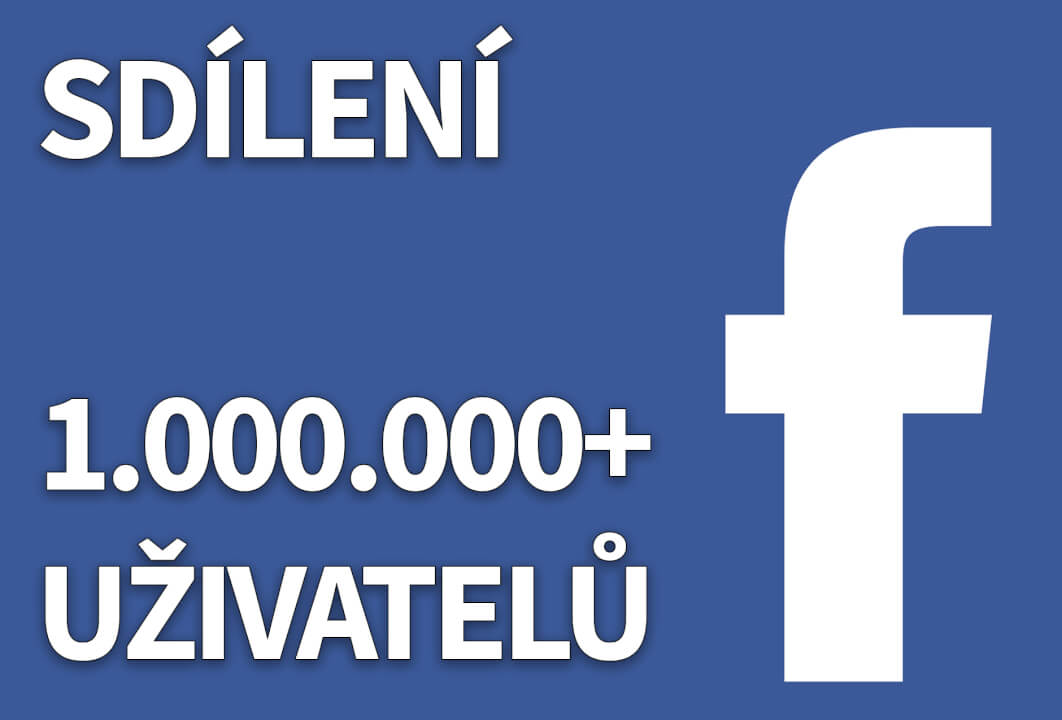 Sdílení do FB skupin pro 1.000.000 lidí (CZ/SK)