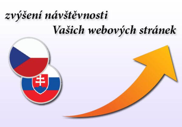 Extrémní CZ/SK zvýšení návštěvnosti webových stránek