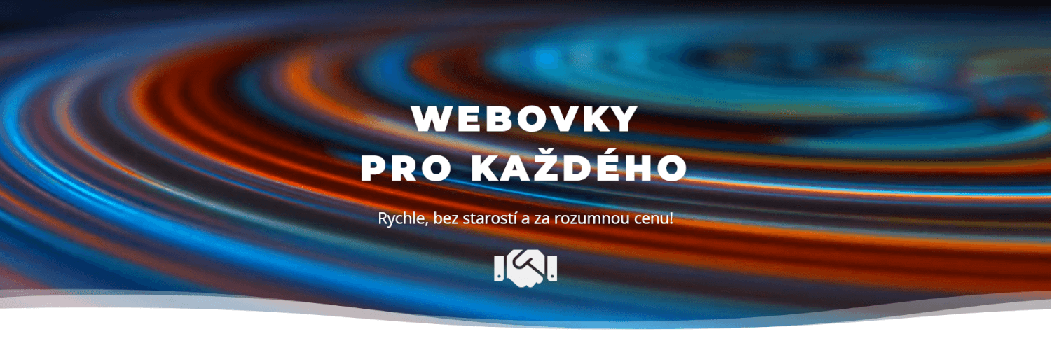 Profesionální webové stránky (one-page web)