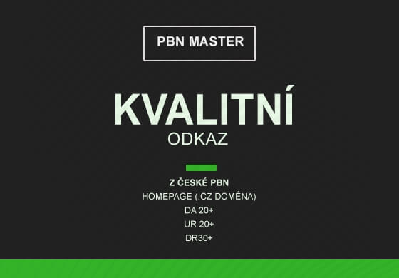 PBN - Zpětný odkaz na jednom z 10 českých webů 