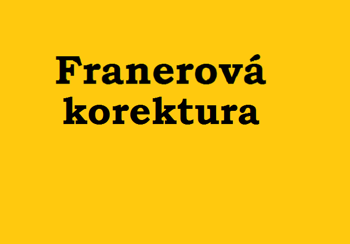 Provedu korekturu textu