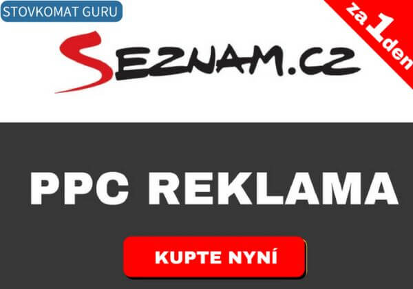 Reklama na Seznamu  - Sklik reklama - PPC reklama - inzerát