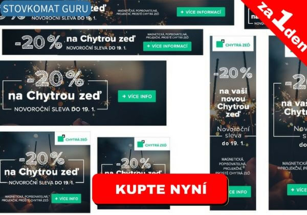 Bannerová reklama - Google Ads / Sklik (Seznam) / FB 