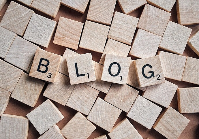 Napíši článek na blog 