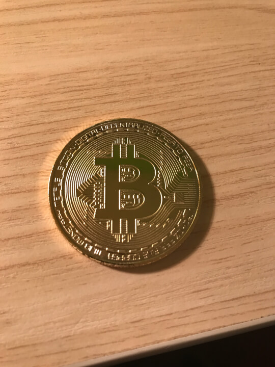 Bitcoin sběratelská mince