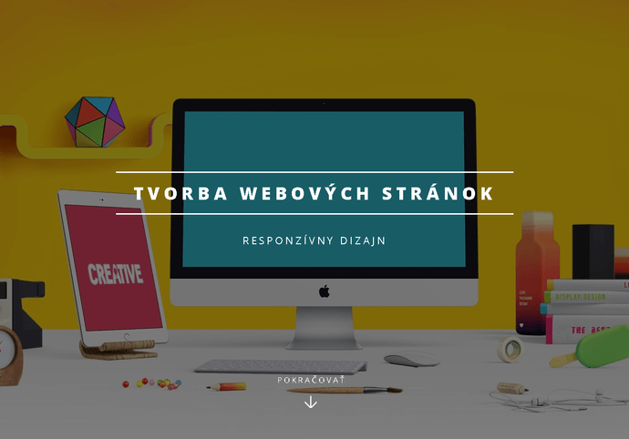 Moderná responzívna webová stránka
