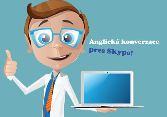 Anglická konverzace přes Skype