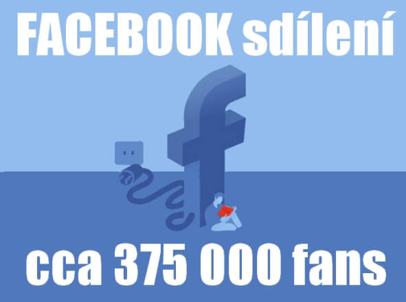 Facebook sdílení | 375 000 fans