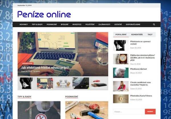 Publikace na Penizeonline.eu