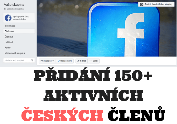 150 + českých aktivních lidí do FB skupiny, NE NA STRÁNKU!