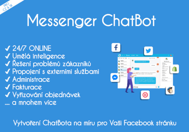 Messenger ChatBot v SK | CZ  