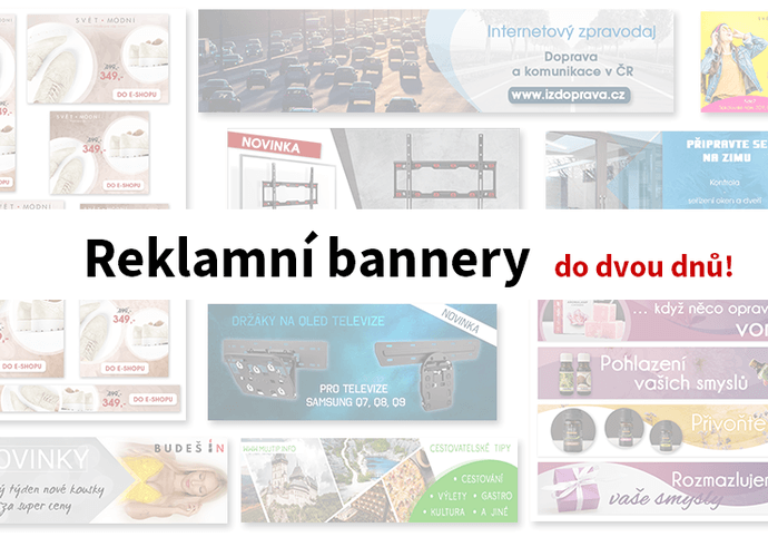 Reklamní bannery / úvodní foto na Facebook