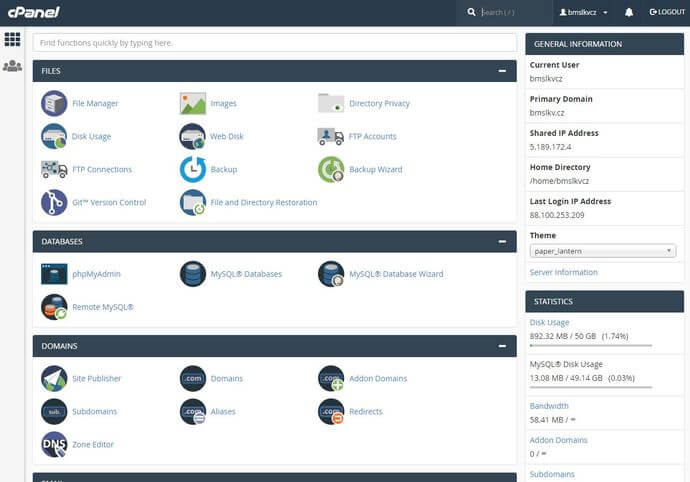  Webhosting