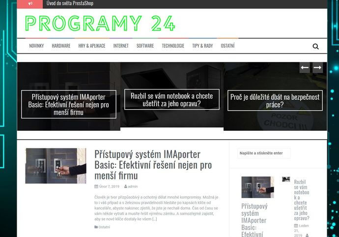 Publikace na Programy24.eu