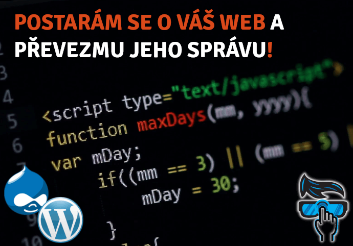 Postarám se o Váš web. Převezmu jeho správu.