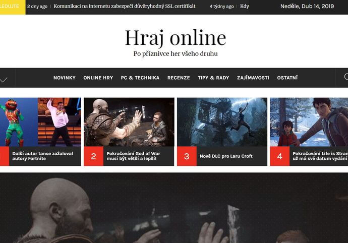Publikace na Hrajonline.eu