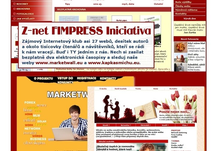 Inzerce v online občasníku