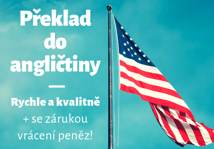 Překlad z češtiny do angličtiny