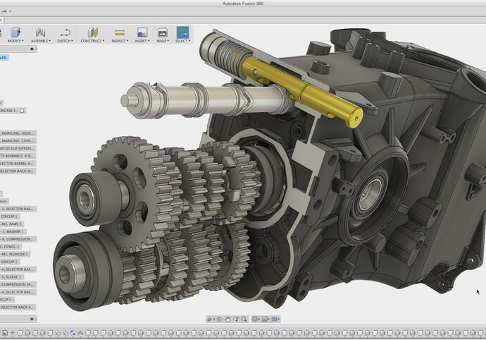 Inventor, AutoCad - Tvorba 3D modelů a kreslení výkresů