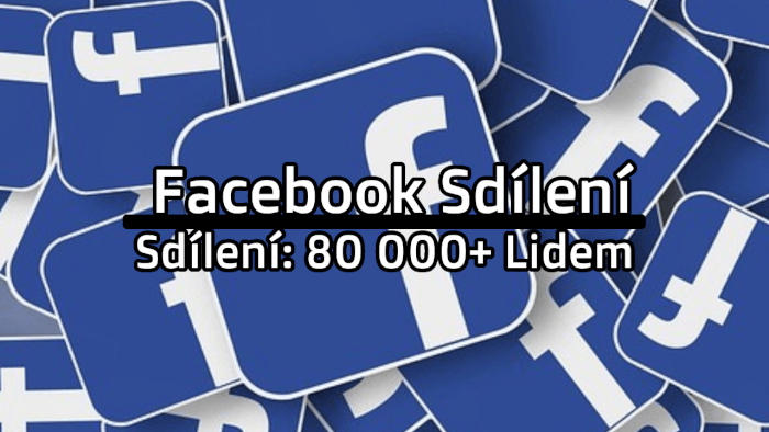 REKLAMA na aktivních FB stránkách