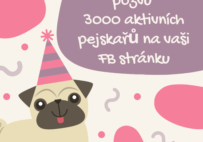 Pozvu na Vaši FB stránku 4400 CZ přátel, milovníků zvířat