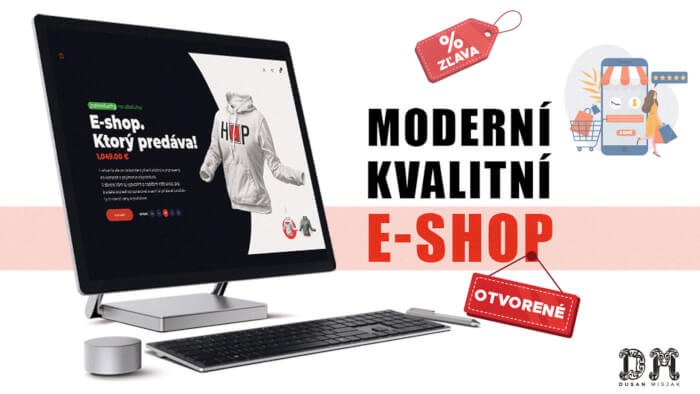 Profesionální ESHOP, který prodává - jednoduchý na obsluhu