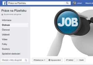 Připnutí Vašeho inzerátu na FB skupině s pracovními inzeráty