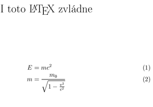 Sázení úprava dokumentů v TeX/LaTeX 