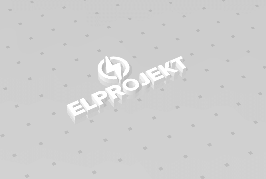 3D logo Vaší firmy