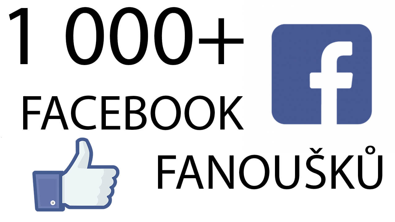 1 000+ Facebook fanoušků!