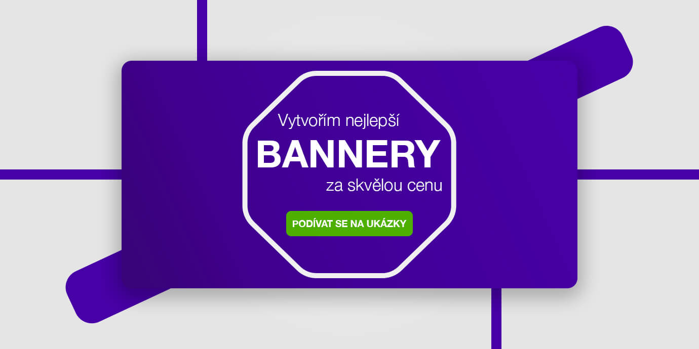 Bannery pro váš web a sociální sítě