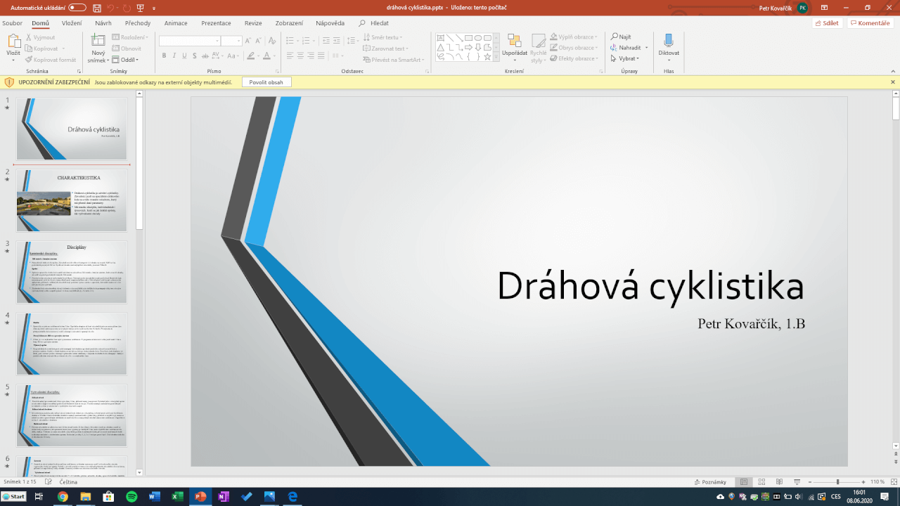 PowerPoint prezentace do 15 slidů