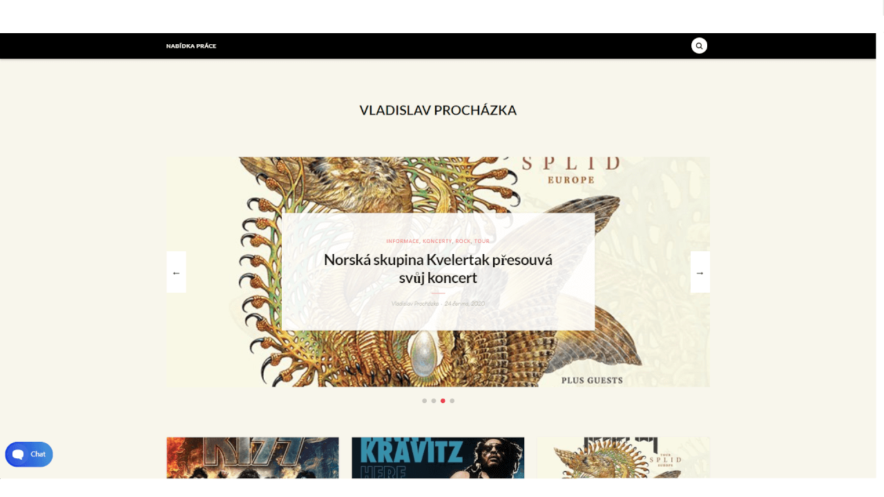 Reklama na webu - vladislavprochazka.cz
