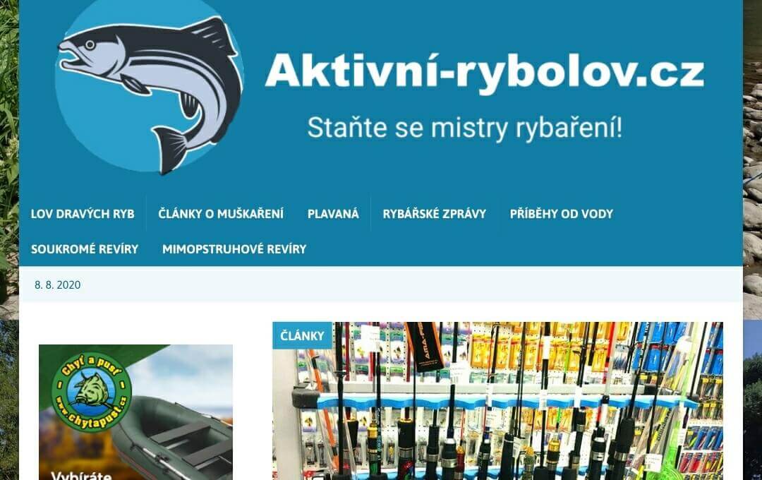 Získejte PR článek s odkazy z webu Aktivni-rybolov.cz