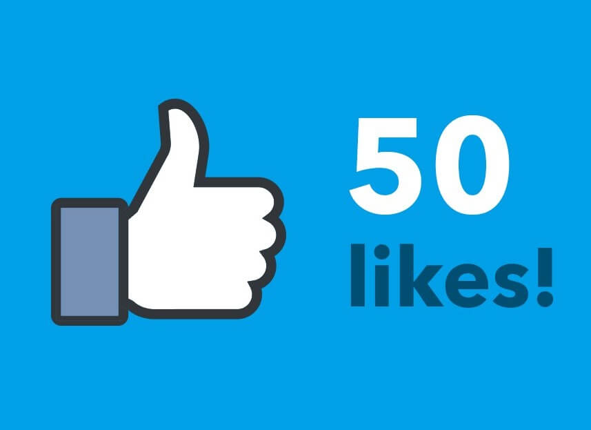 50 Like na stránku, pouze CZ uživatelé
