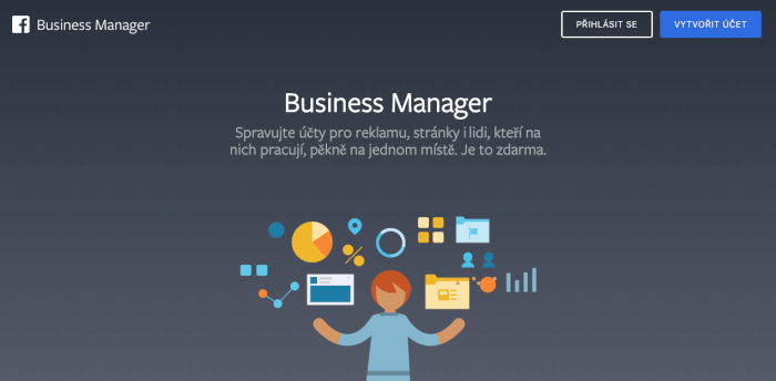 Založení či nastavení Facebook Business Manageru