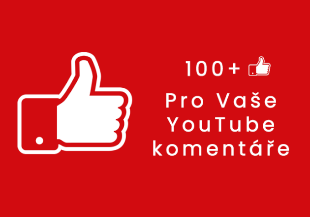 100+ Likes na vybraný KOMENTÁŘ u YouTube videa