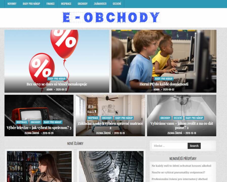 Publikace na E-obchody.eu