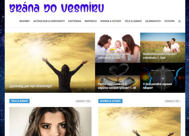 Publikace na Branadovesmiru.cz