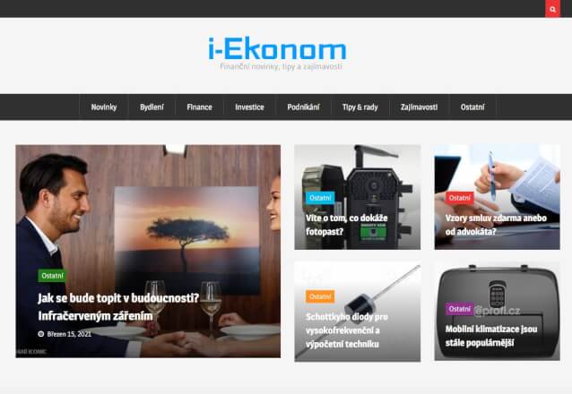 Publikace na i-ekonom.cz