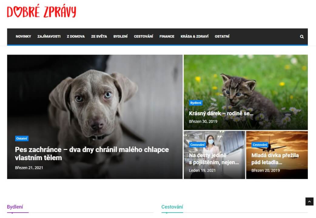 Publikace na Dobrezpravy.eu