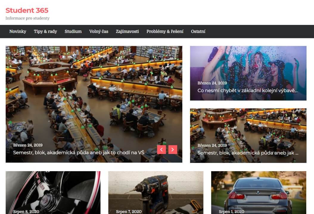 Publikace na Student365.eu