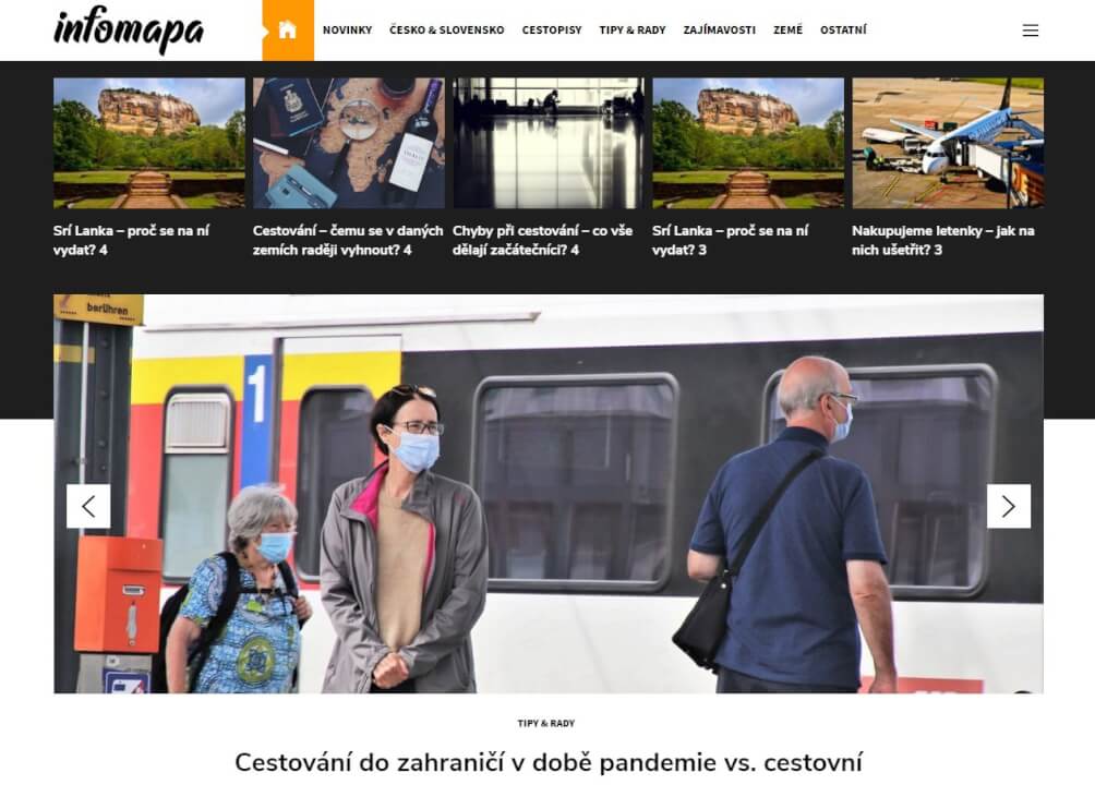 Publikace na Infomapa.eu