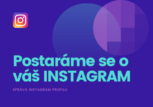 Kompletní správa vašeho INSTAGRAM firemního profilu | MĚSÍC